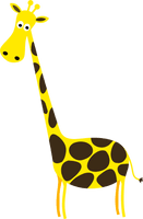 Photos Giraffe Vector Free Transparent Image HQ - Free PNG