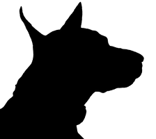Head Vector Black Dog Free Transparent Image HQ - Free PNG