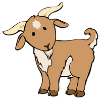 Billy Vector Goat Free Transparent Image HQ - Free PNG