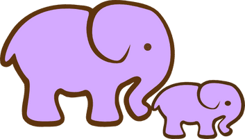 Vector Pic Elephant Free Transparent Image HQ - Free PNG