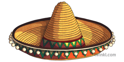 Straw Hat Mexican Free Transparent Image HQ - Free PNG