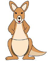 Picture Kangaroo Joey PNG File HD