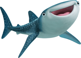 Blue Shark Nemo Download Free Image - Free PNG