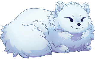 Arctic Fox Snow PNG Free Photo