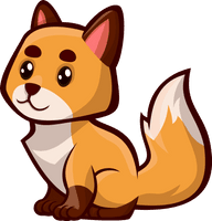 Vector Fox Face HD Image Free - Free PNG