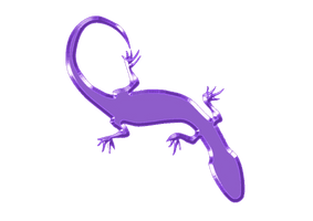 Purple Lizard Free Download PNG HQ