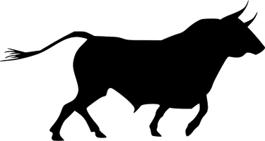 Vector Black Bull Free Download PNG HD