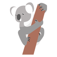 Koala Vecrtor PNG Download Free