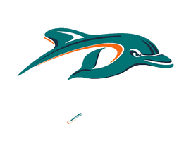 Miami Picture Dolphins PNG File HD