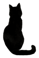 Vector Black Cat Free Transparent Image HQ - Free PNG