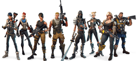 Figure Royale Game Figurine Video Fortnite Battle - Free PNG