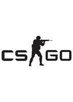 Stencil Silhouette Global Offensive Counterstrike Logo - Free PNG