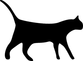 Openclipart Icons Cat Computer Black Kitten - Free PNG