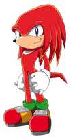 Sonic Knuckles Plant Fiction Echidna The Hedgehog - Free PNG