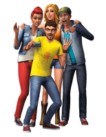 Sims Outdoor Superhero Behavior Human Retreat - Free PNG