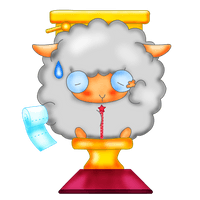 Sheep Text Illustration Free PNG HQ