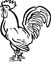 Tattoo Chicken Haan Rooster Download HQ PNG