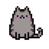Square Art Pixel Rectangle Cat HD Image Free PNG