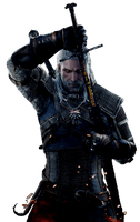 Of Hunt Mercenary Witcher Wild Geralt Rivia - Free PNG