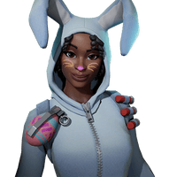 Character Fictional Royale Figurine Fortnite Rabbit Battle - Free PNG