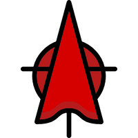 Line Triangle Red Free PNG HQ