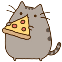 Medium Pusheen Cat Sized To Cats Kitten - Free PNG