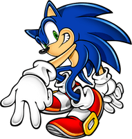 Sonic Art Adventure The Wing Hedgehog - Free PNG