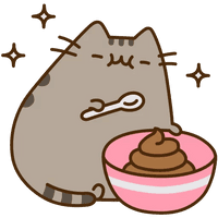 Food Area Pusheen Cat Free Download Image - Free PNG