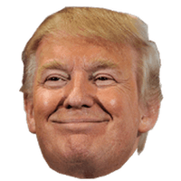 Head Trump Wallpaper Up Desktop Donald Crippled - Free PNG