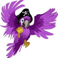 Pirate Parrot Transparent - Free PNG