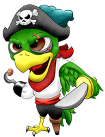 Pirate Parrot Image - Free PNG