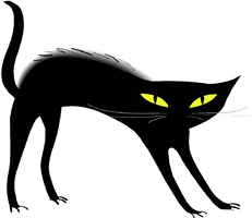 Black Cat - Free PNG