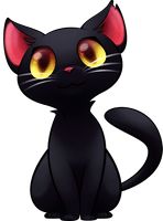 Black Cat Hd - Free PNG