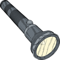 Flashlight Photos Vector Torch Free Transparent Image HQ - Free PNG