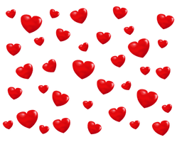 Heart Photos Pattern PNG Image High Quality