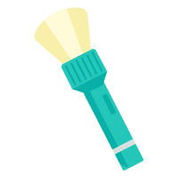 Flashlight Beam Vector Free Clipart HD - Free PNG