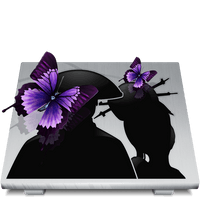 And Flower Purple Live Pollinator Butterflies Windows - Free PNG