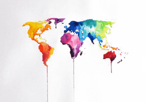 Abstract World Map HD Download Free Image - Free PNG