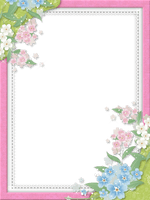 Pink Picture Flower Frame File Formats - Free PNG