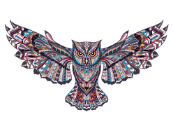 Tattoo Picture Owl Wall Sticker Illustration Decal - Free PNG