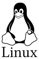 Tux Kernel And Open-Source Machinery Linux Border - Free PNG