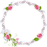 Frames Picture Pink Flower Border Free HD Image - Free PNG