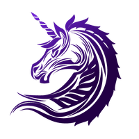 Tattoo Sleeve Purple Material Vector Unicorn Stickers - Free PNG