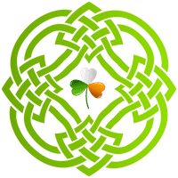 Plant Ireland Point Celtic Shamrock Knot - Free PNG