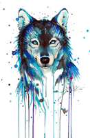 Tattoo Art Arctic Dog Dark Wolf Drawing - Free PNG