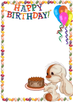 Picture To Birthday Frames You Happy - Free PNG