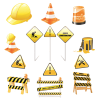 Material Royalty-Free Engineering Construction Safety Architectural Signs - Free PNG