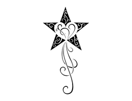 Star Tattoos Transparent - Free PNG