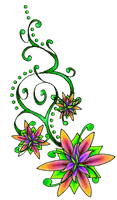 Flower Tattoo Free Download Png