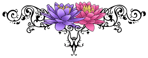 Flower Tattoo Free Png Image